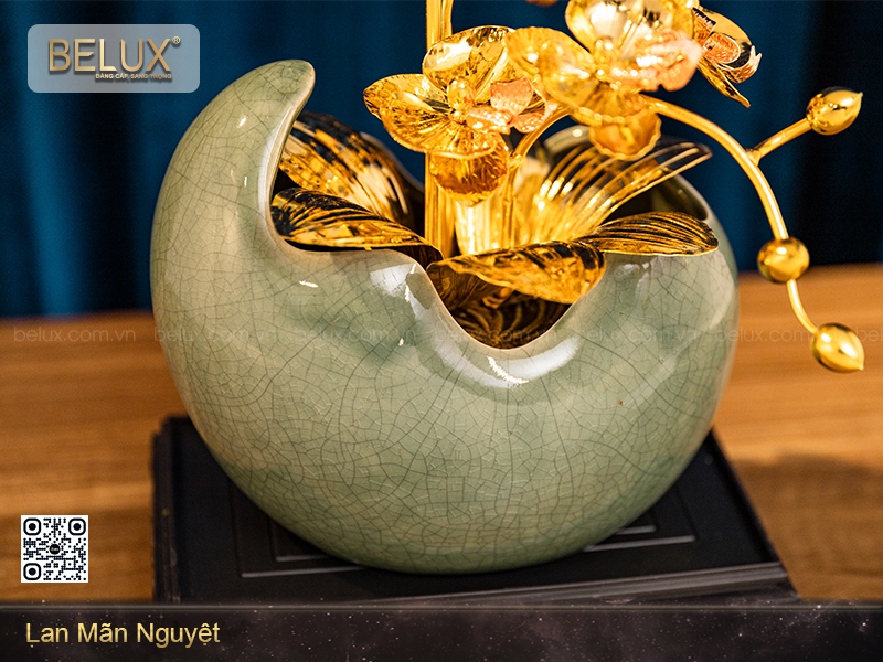 Lan mãn nguyệt mạ vàng 24k&nbsp;